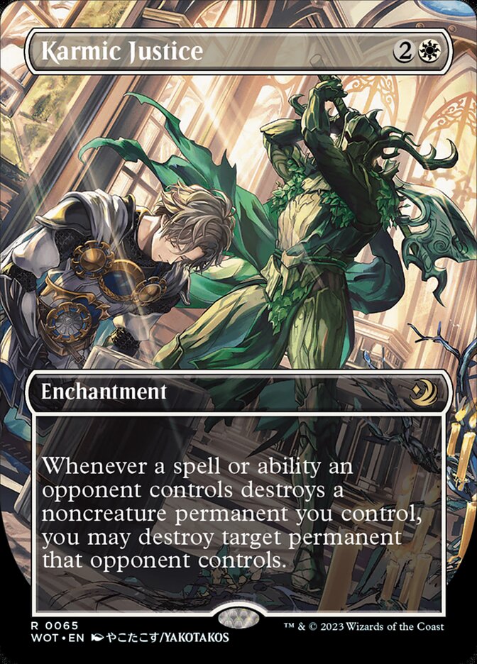 MTG Card Title: Karmic Justice WOT/65