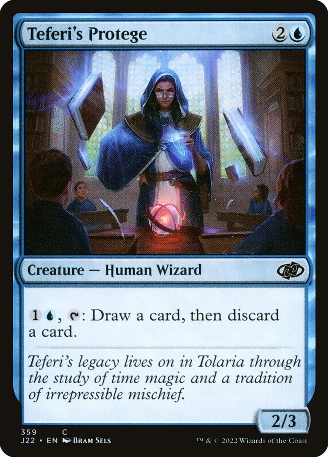 MTG Card Title: Teferi's Protege J22/359