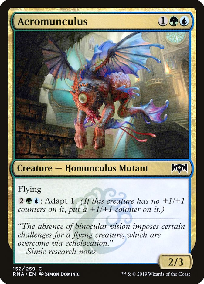 MTG Card Title: Aeromunculus RNA/152