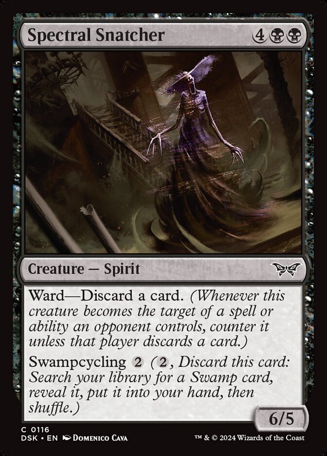 MTG Card Title: Spectral Snatcher DSK/116