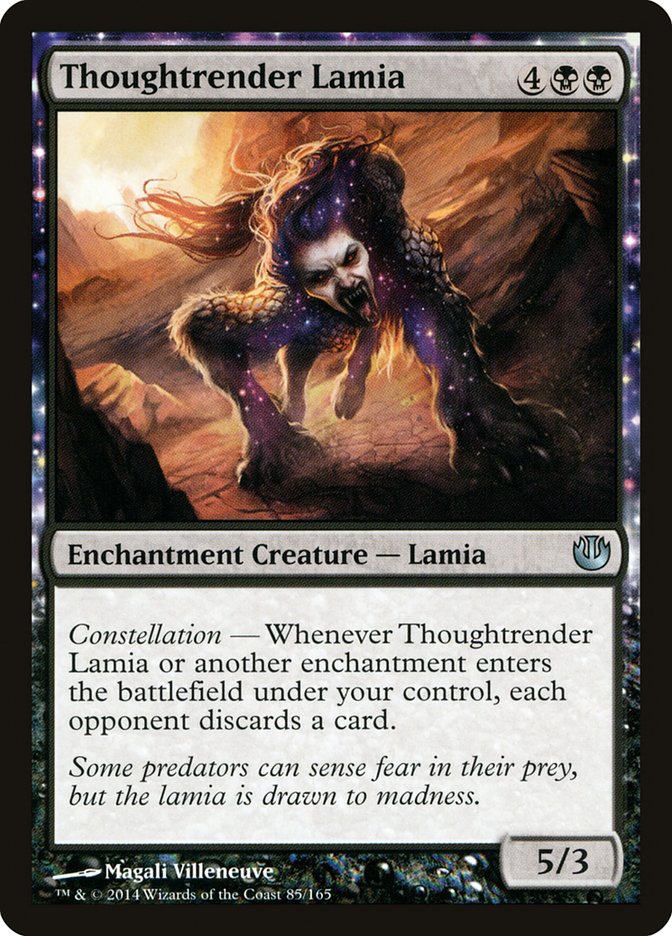MTG Card Title: Thoughtrender Lamia JOU/85