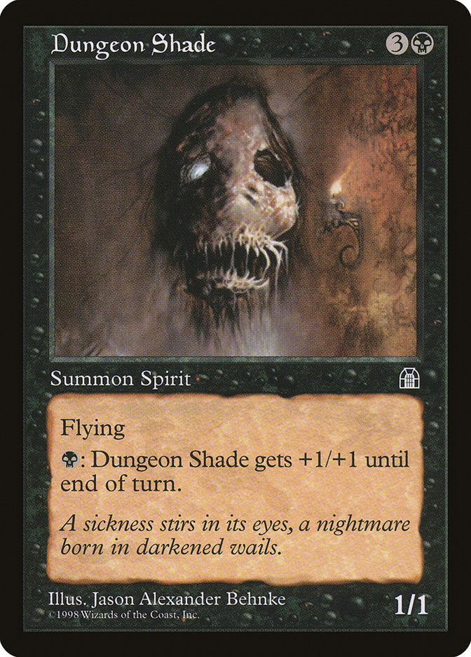 MTG Card Title: Dungeon Shade STH/58