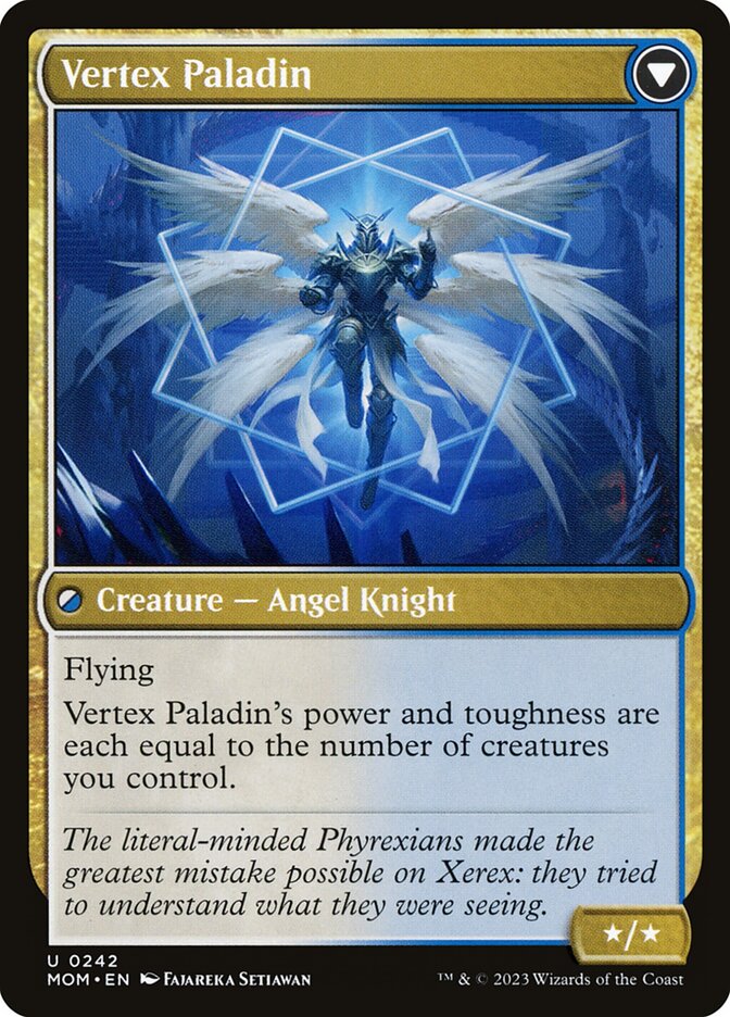 Invasion of Xerex // Vertex Paladin MOM/242