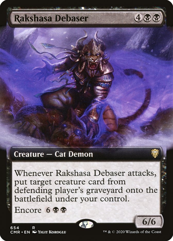 MTG Card Title: Rakshasa Debaser CMR/654