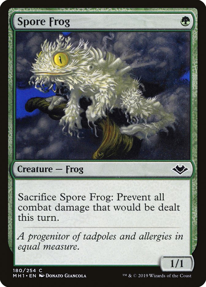 MTG Card Title: Spore Frog MH1/180