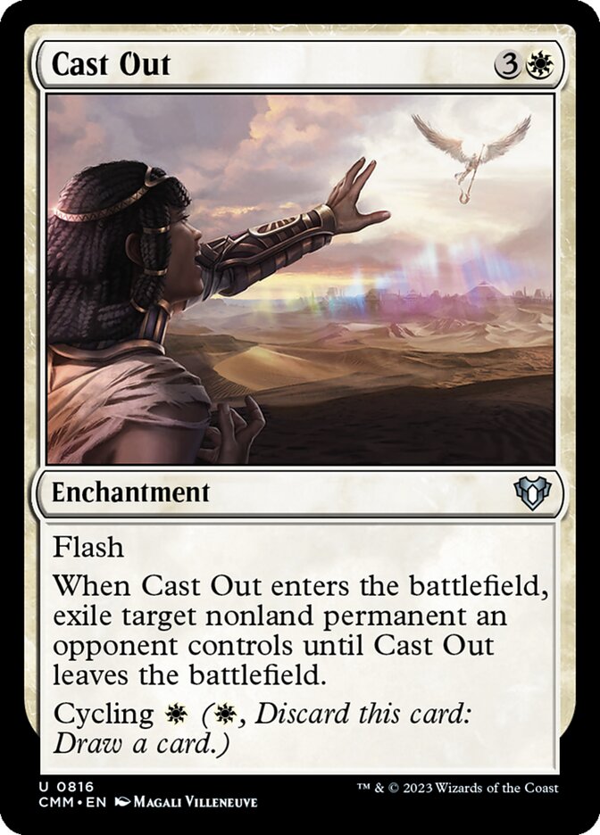 MTG Card Title: Cast Out CMM/816
