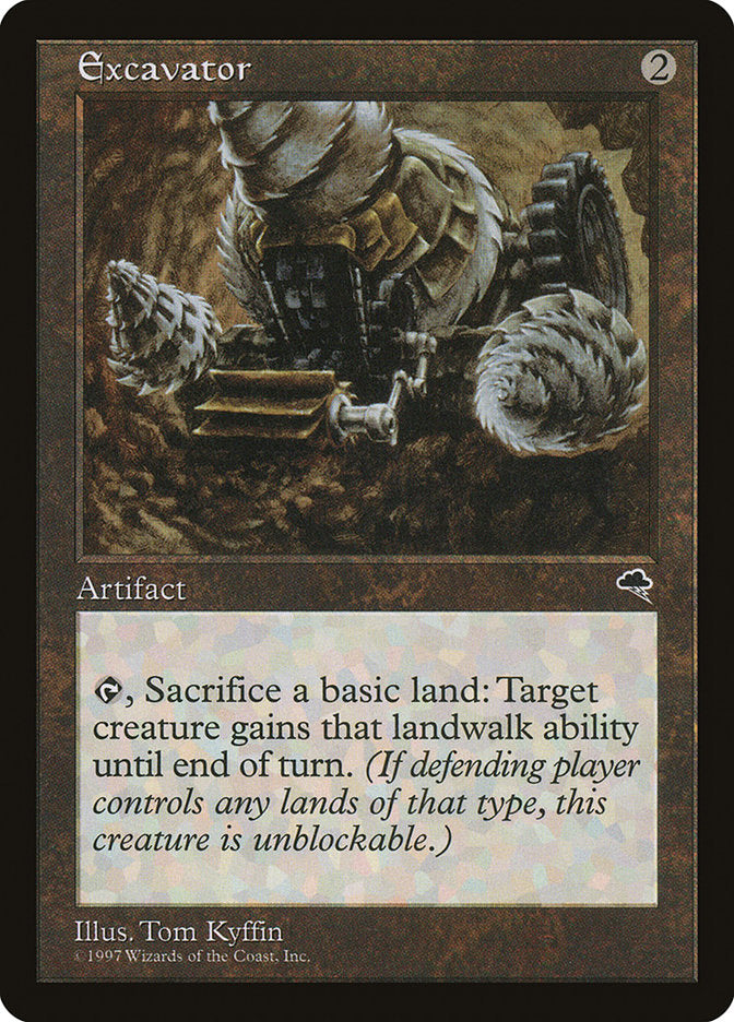MTG Card Title: Excavator TMP/287