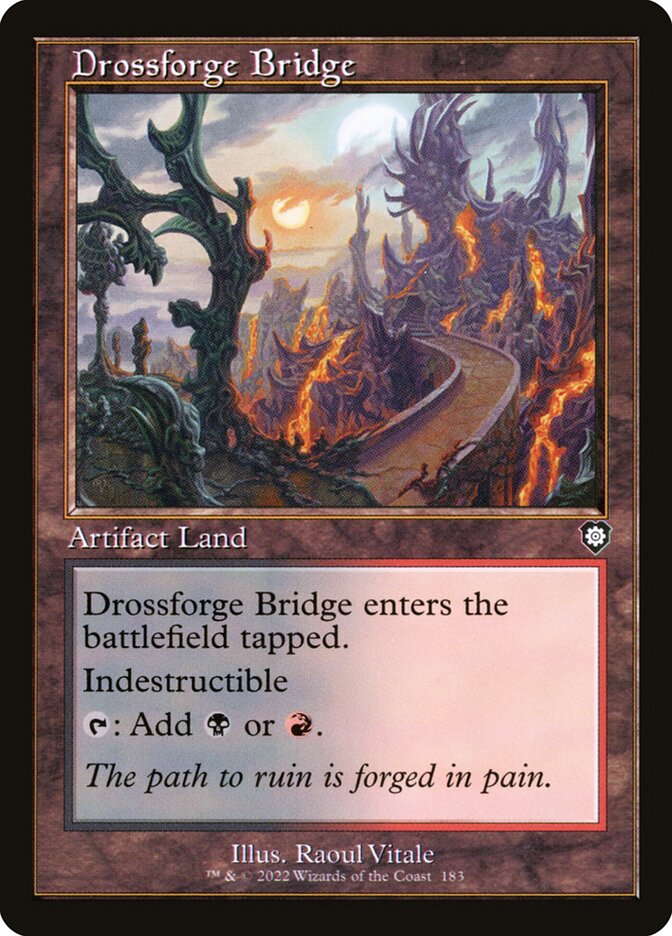 MTG Card Title: Drossforge Bridge BRC/183