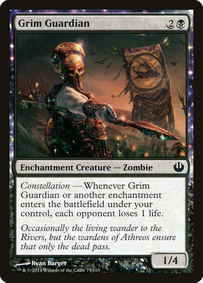 MTG Card Title: Grim Guardian JOU/73