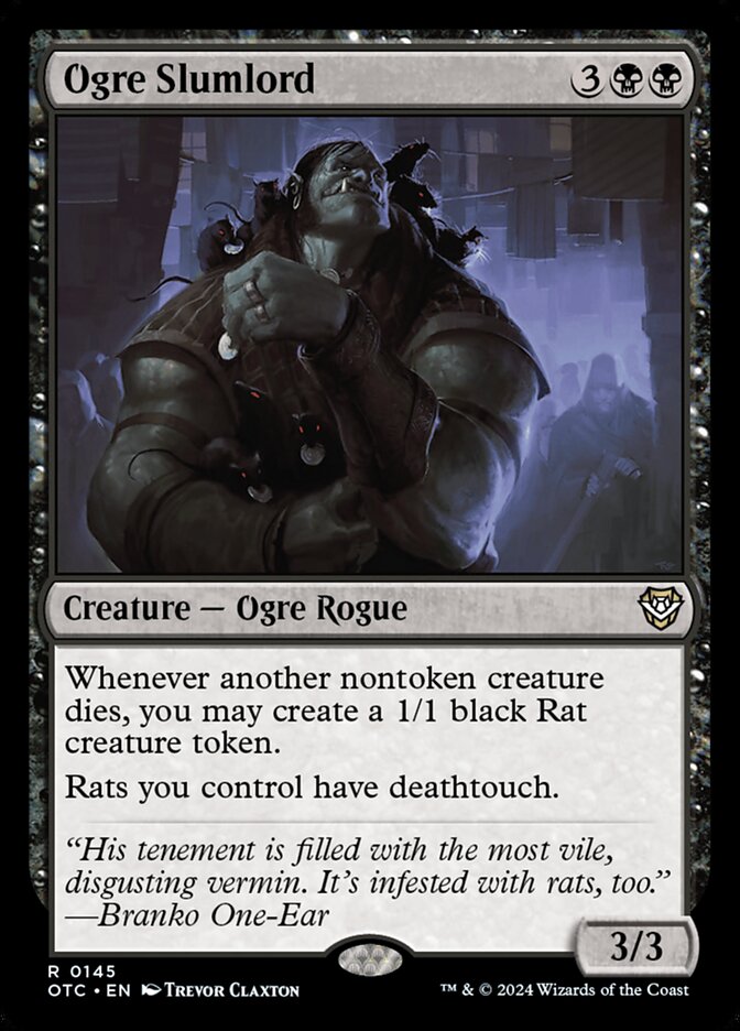 MTG Card Title: Ogre Slumlord OTC/145