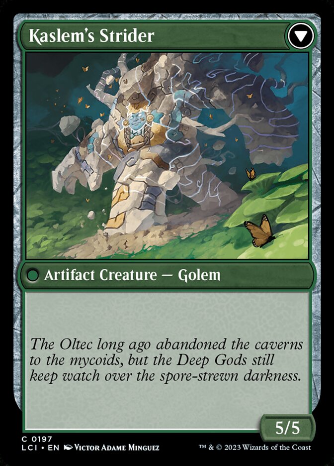 Kaslem's Stonetree // Kaslem's Strider LCI/197