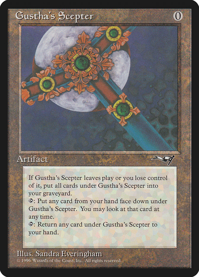 MTG Card Title: Gustha's Scepter ALL/120
