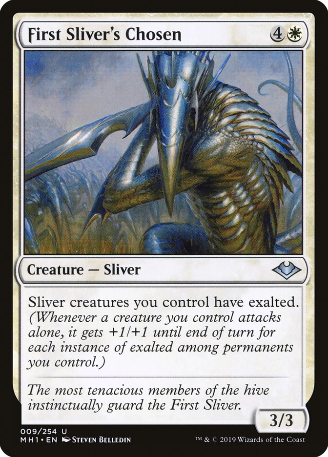 MTG Card Title: First Sliver's Chosen MH1/9