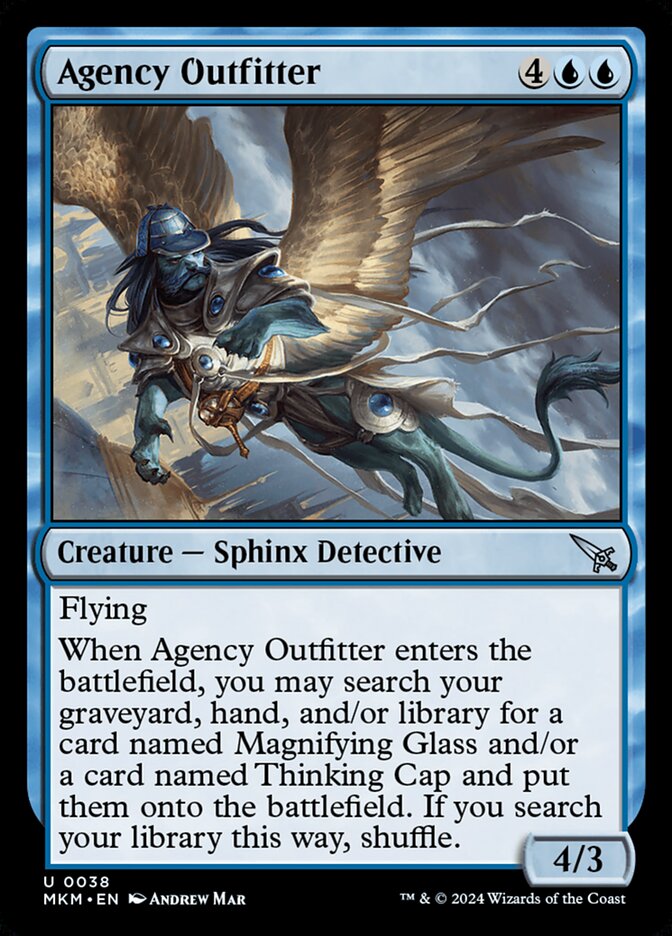 MTG Card Title: Agency Outfitter MKM/38