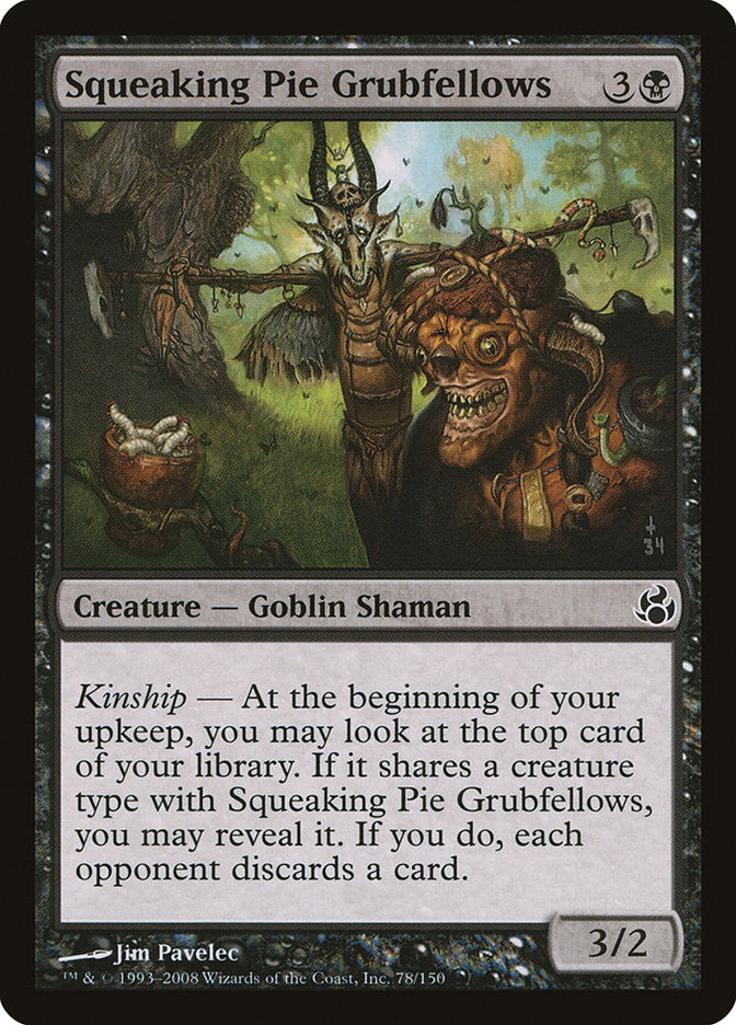 MTG Card Title: Squeaking Pie Grubfellows MOR/78