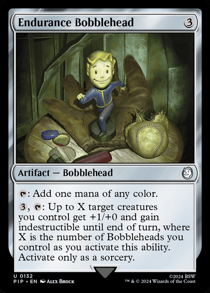 MTG Card Title: Endurance Bobblehead PIP/132