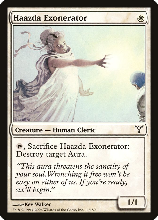 MTG Card Title: Haazda Exonerator DIS/11