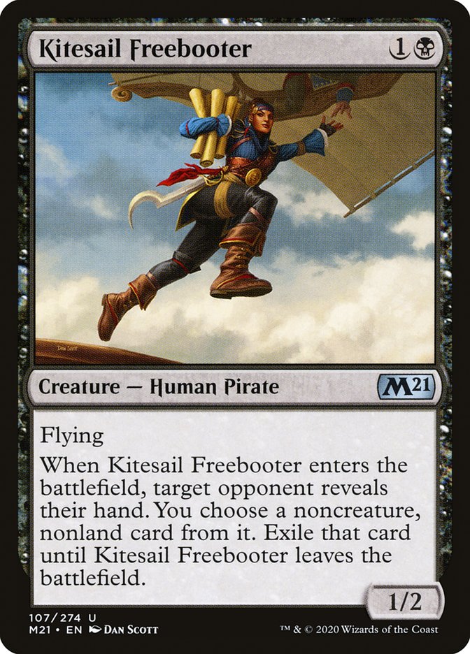 MTG Card Title: Kitesail Freebooter M21/107