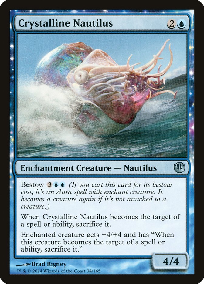 MTG Card Title: Crystalline Nautilus JOU/34