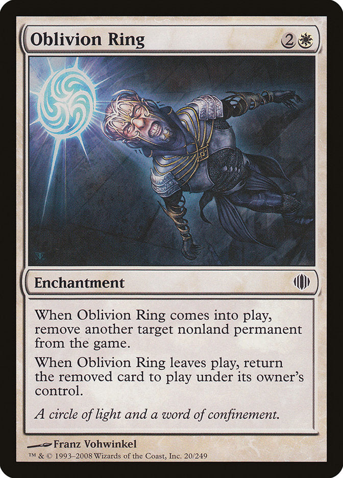 MTG Card Title: Oblivion Ring ALA/20