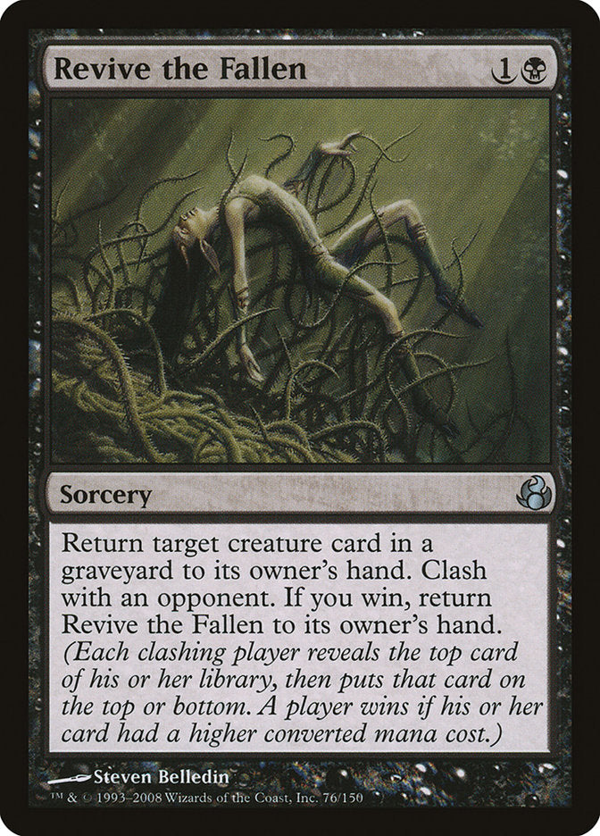 MTG Card Title: Revive the Fallen MOR/76