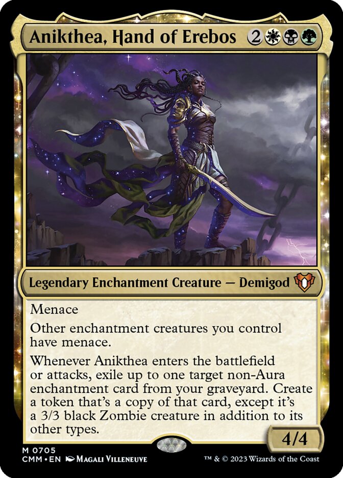 MTG Card Title: Anikthea, Hand of Erebos CMM/705