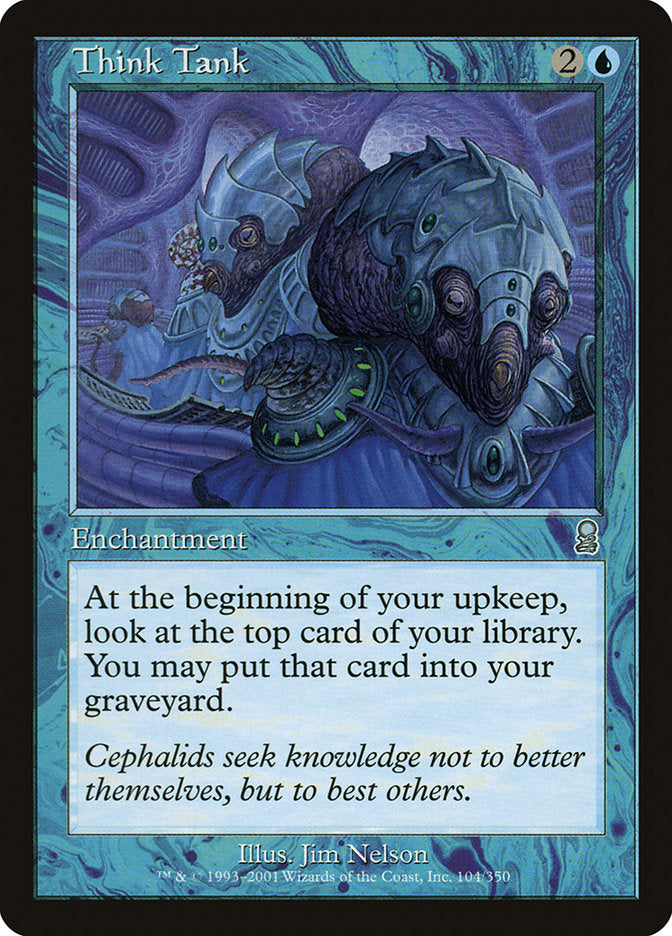 MTG Card Title: Think Tank ODY/104
