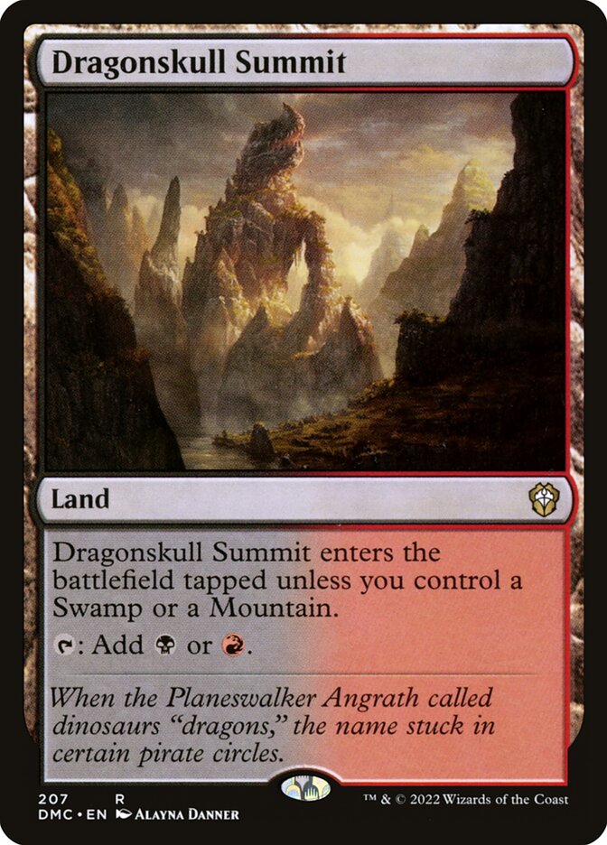 MTG Card Title: Dragonskull Summit DMC/207