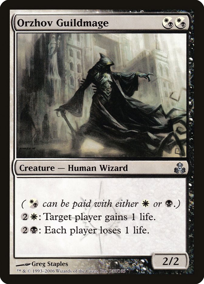 MTG Card Title: Orzhov Guildmage GPT/147