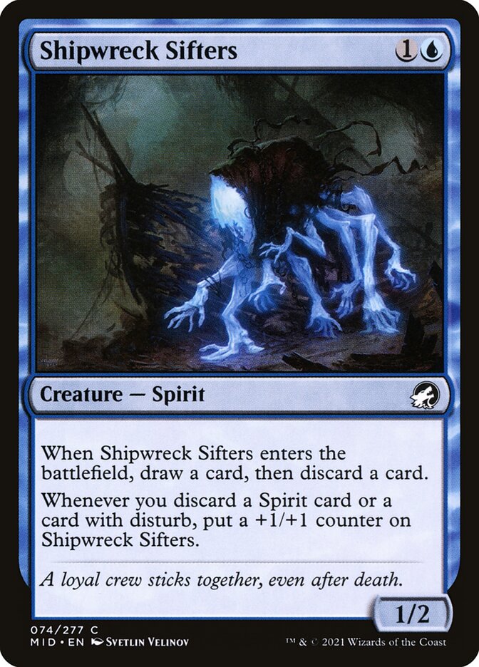 MTG Card Title: Shipwreck Sifters MID/74