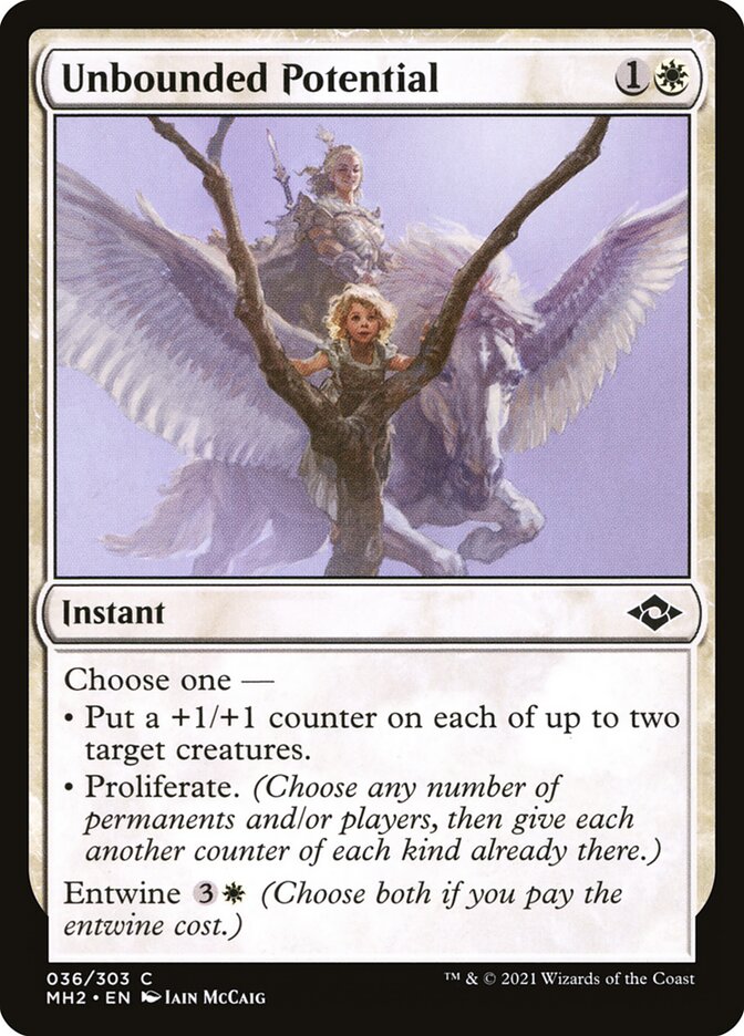 MTG Card Title: Unbounded Potential MH2/36
