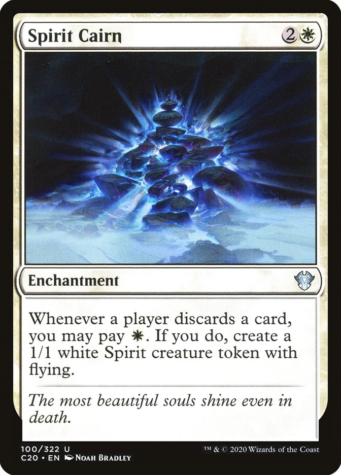 MTG Card Title: Spirit Cairn C20/100