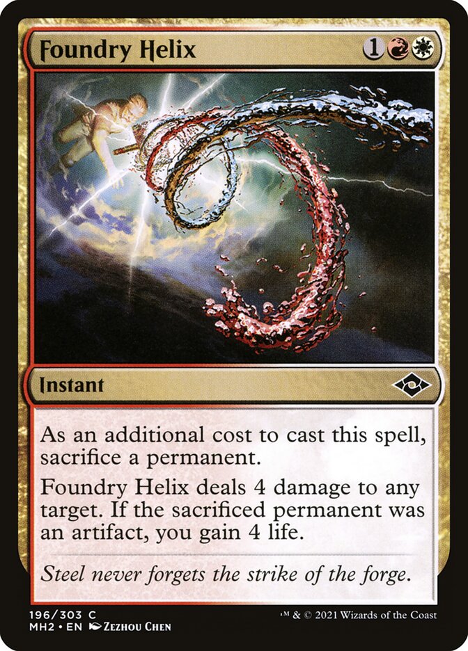 MTG Card Title: Foundry Helix MH2/196