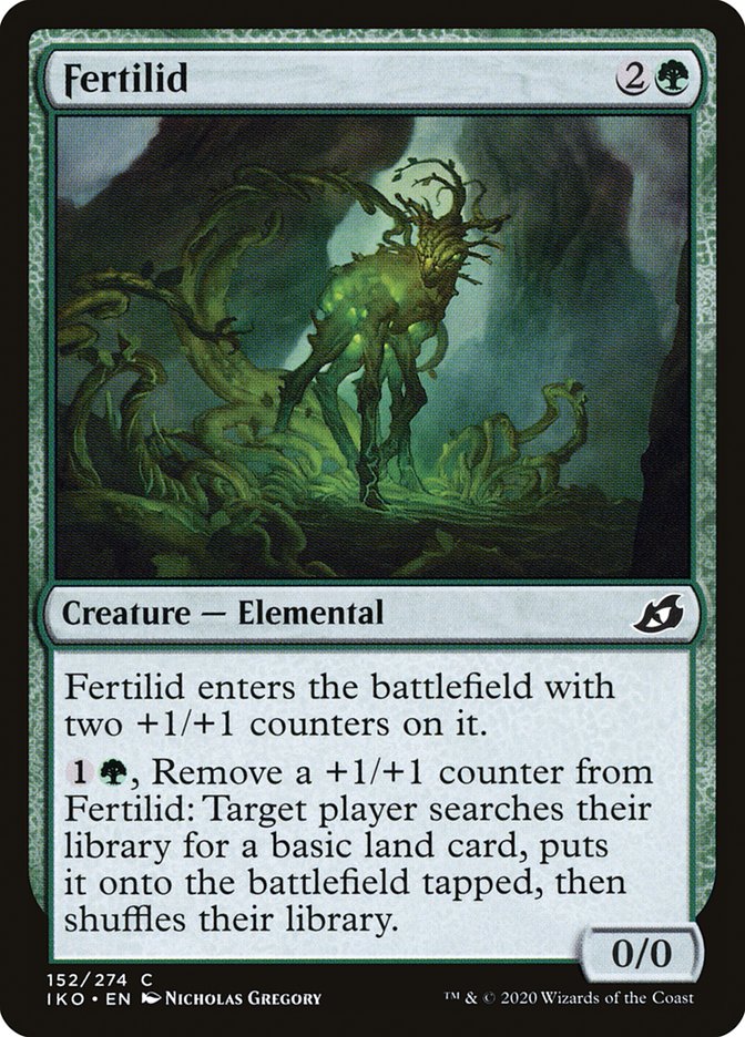 MTG Card Title: Fertilid IKO/152