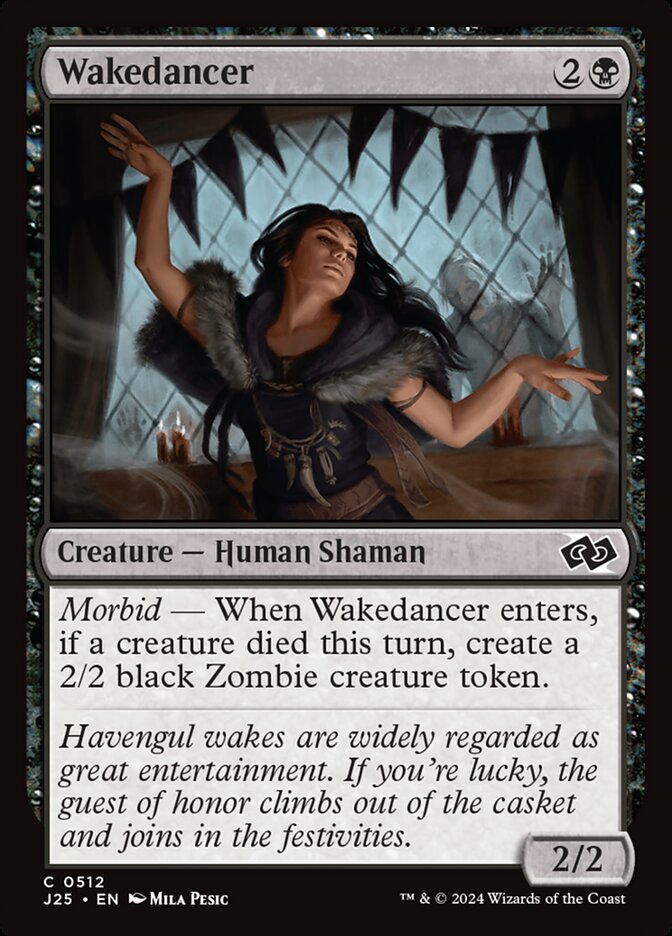 MTG Card Title: Wakedancer J25/512