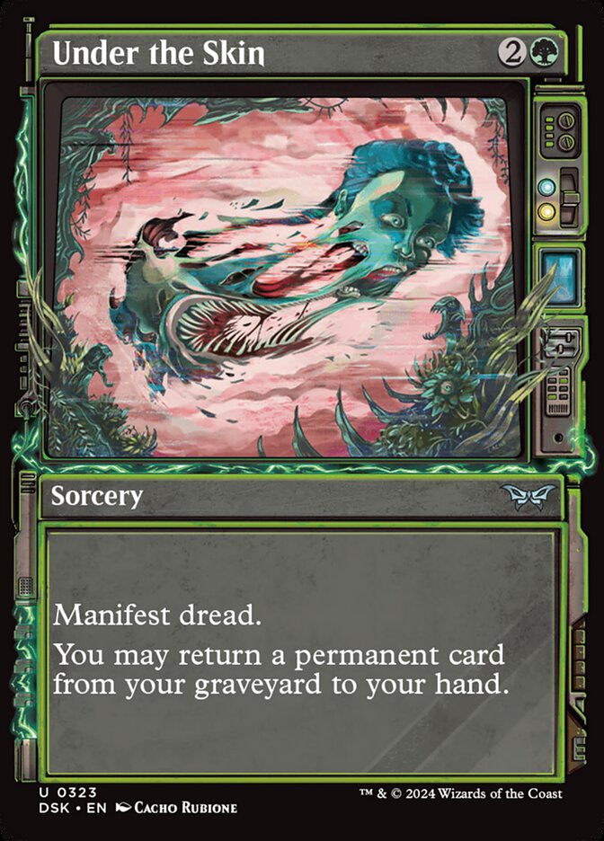MTG Card Title: Under the Skin DSK/323