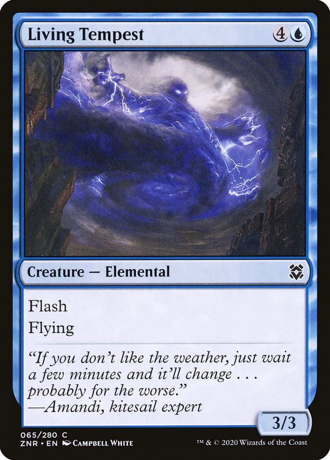 MTG Card Title: Living Tempest ZNR/65