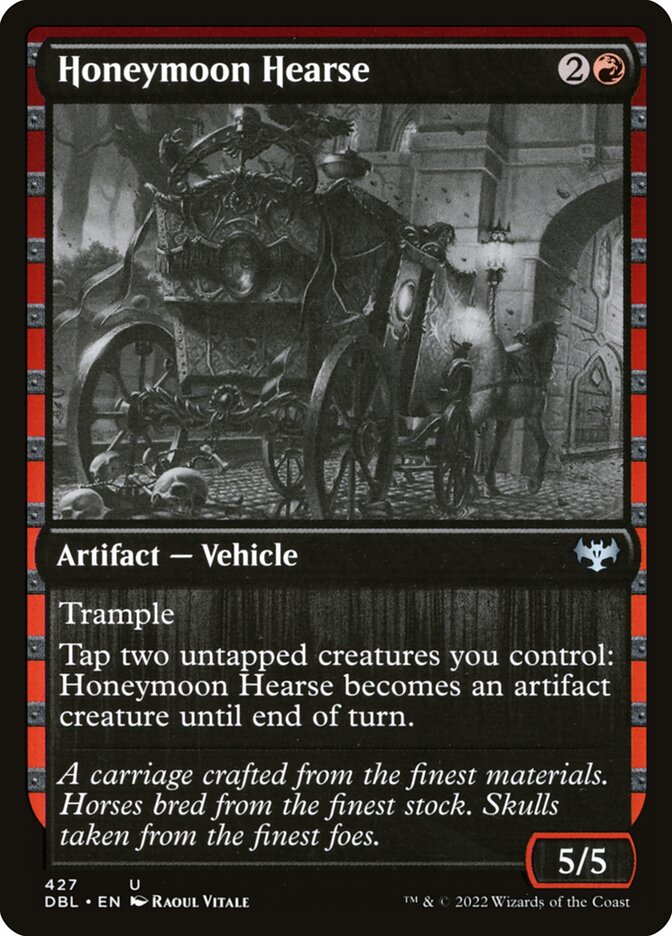 MTG Card Title: Honeymoon Hearse DBL/427