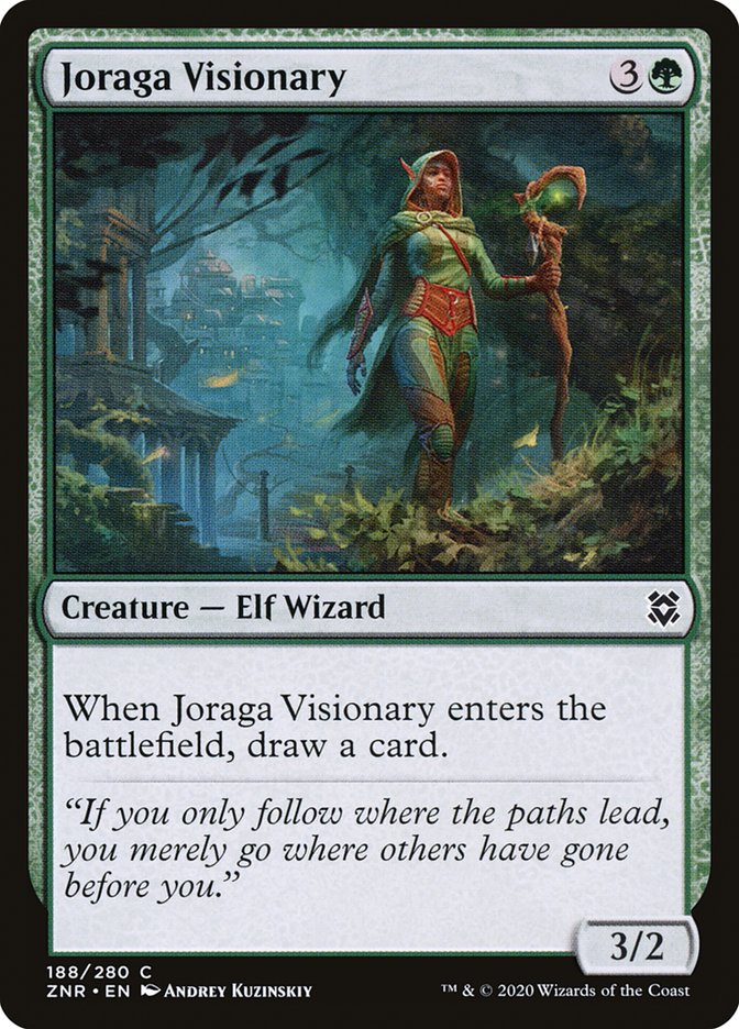 MTG Card Title: Joraga Visionary ZNR/188
