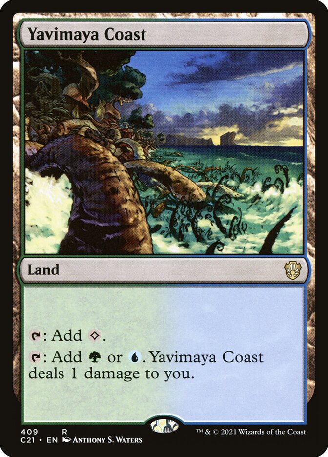 MTG Card Title: Yavimaya Coast C21/409