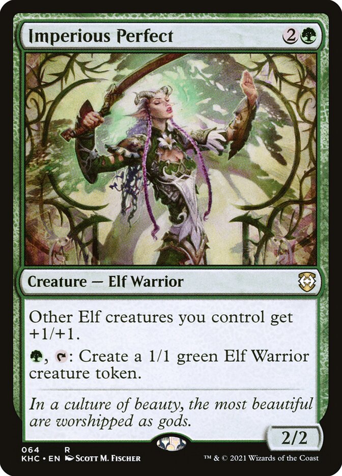 MTG Card Title: Imperious Perfect KHC/64