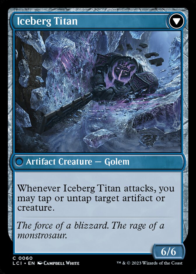 Inverted Iceberg // Iceberg Titan LCI/60