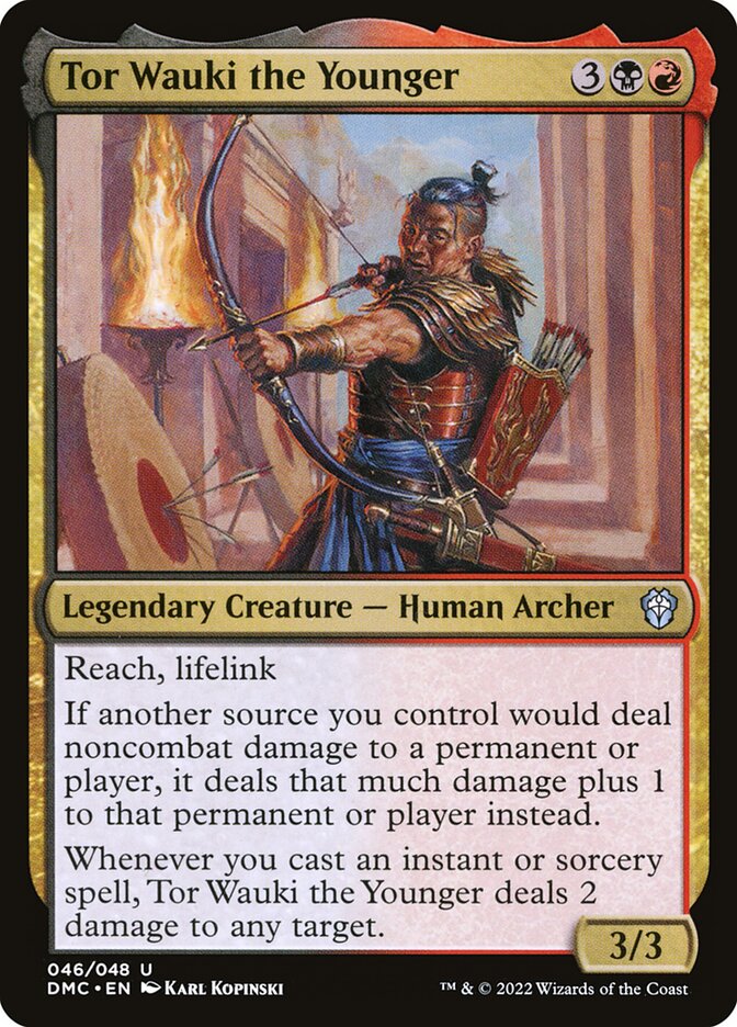 MTG Card Title: Tor Wauki the Younger DMC/46