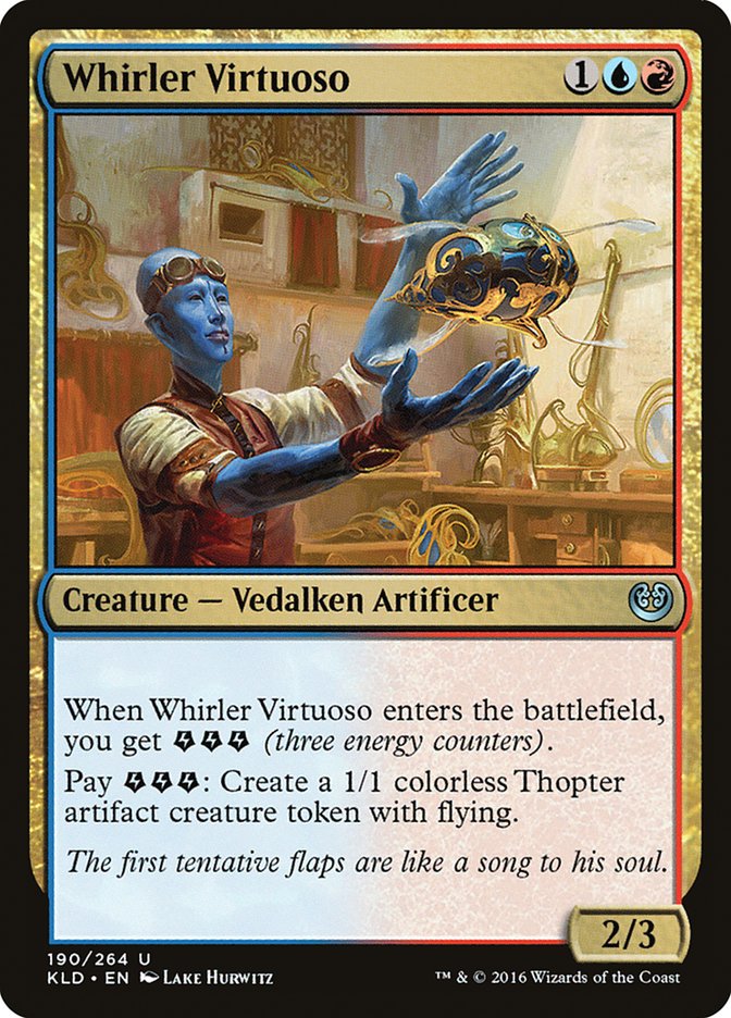 MTG Card Title: Whirler Virtuoso KLD/190