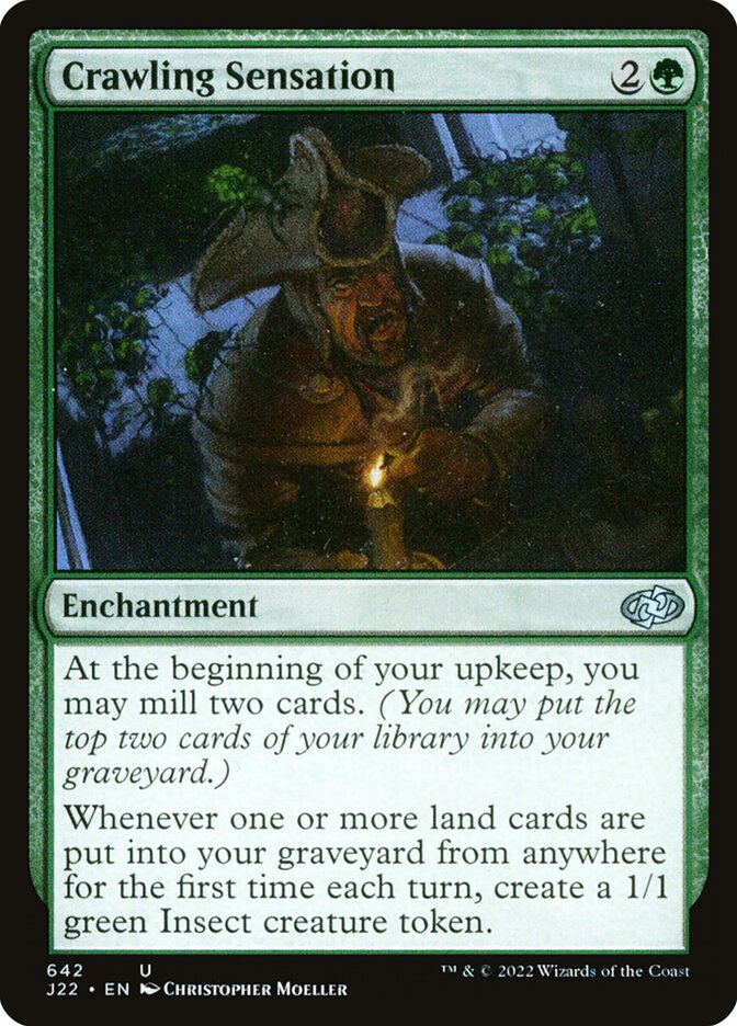 MTG Card Title: Crawling Sensation J22/642