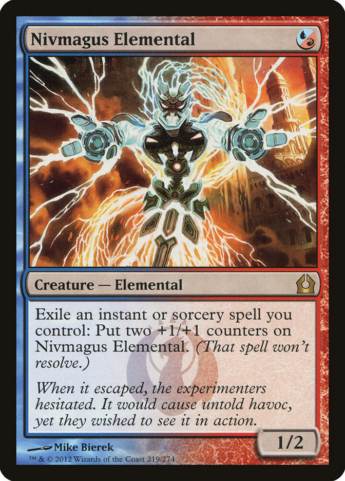 MTG Card Title: Nivmagus Elemental RTR/219