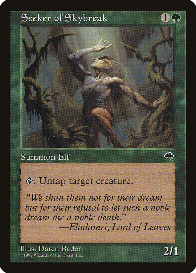 MTG Card Title: Seeker of Skybreak TMP/254