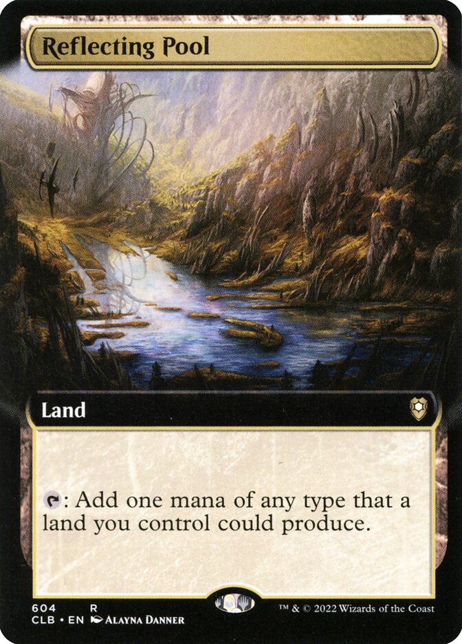 MTG Card Title: Reflecting Pool CLB/604