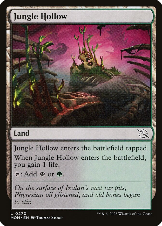 MTG Card Title: Jungle Hollow MOM/270