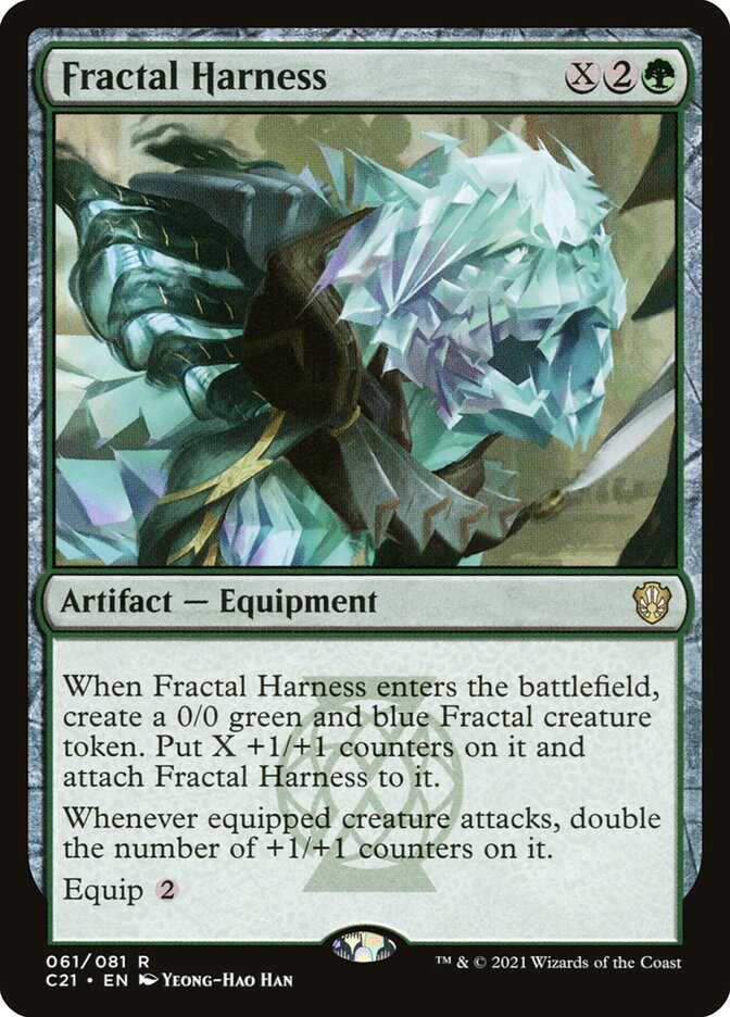 MTG Card Title: Fractal Harness C21/61